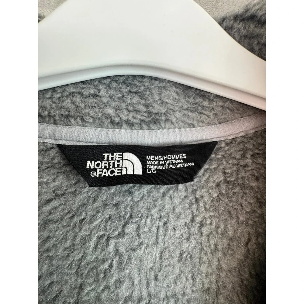 The North Face Gordon Lyons Mens Full Zip Sweater Fleece Jacket Grey‎ NF0A3LH7 L